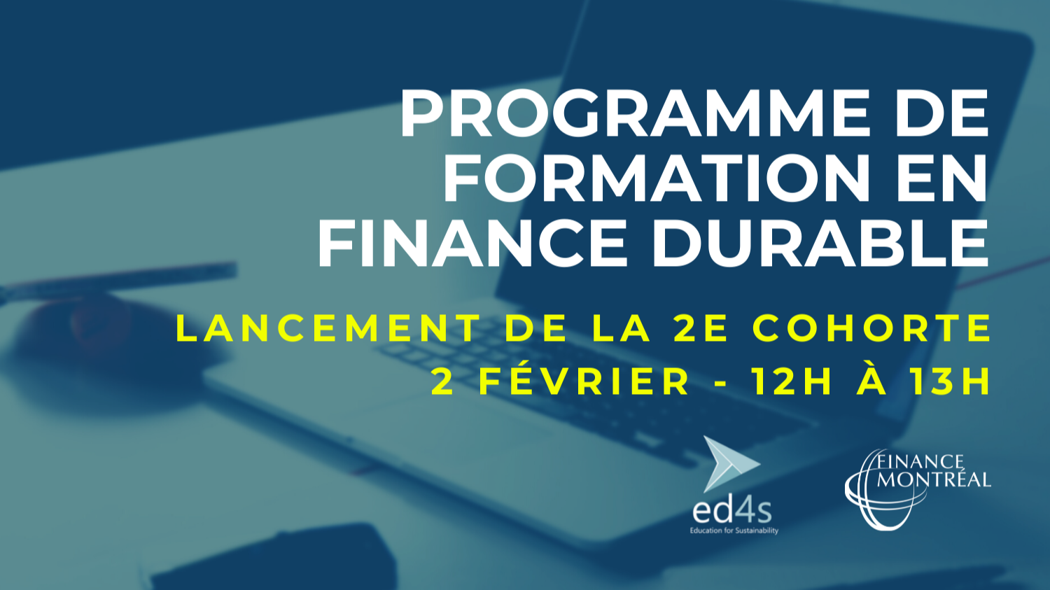 Programme de formation en finance durable - Lancement de la 2e cohorte