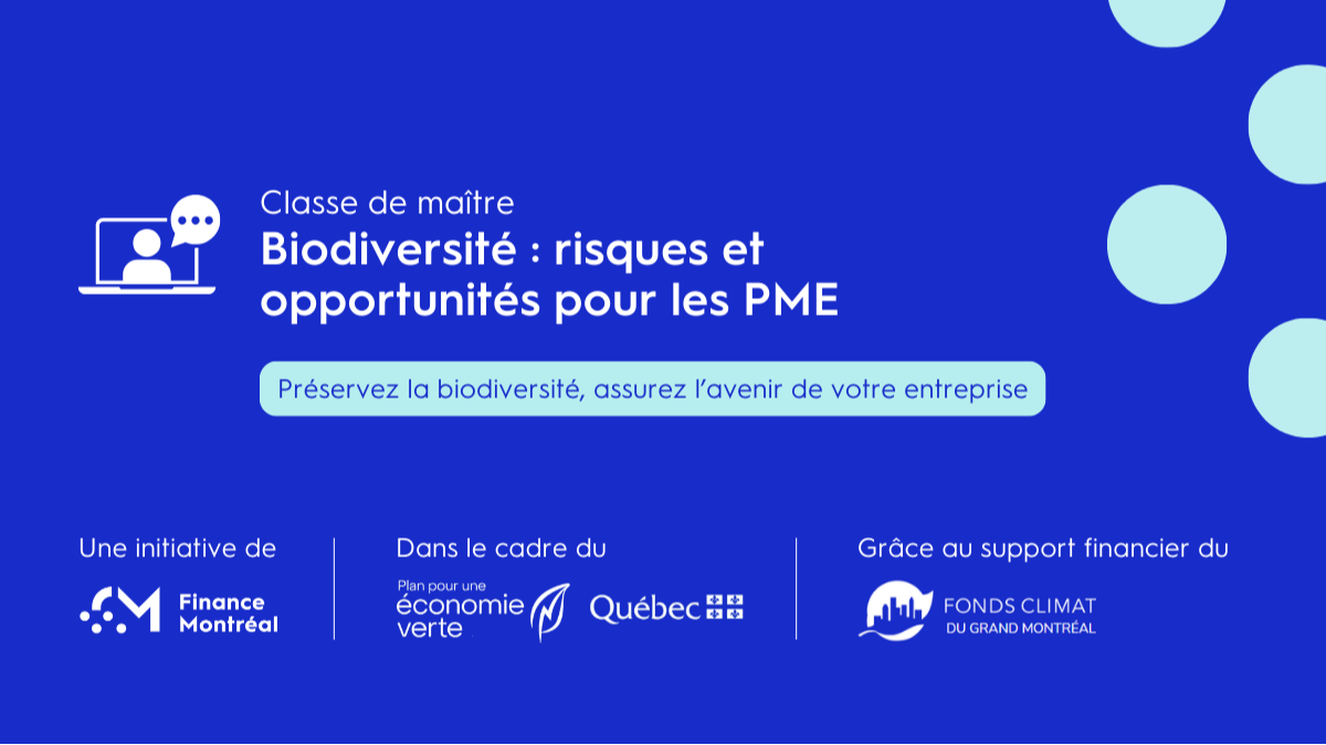 Biodiversité : risques et opportunités pour les PME