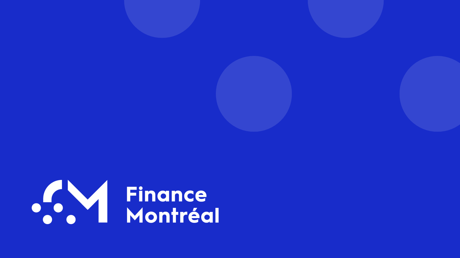 Montréal: A Strategic Financial Hub for the Defence, Security and Resilience Bank