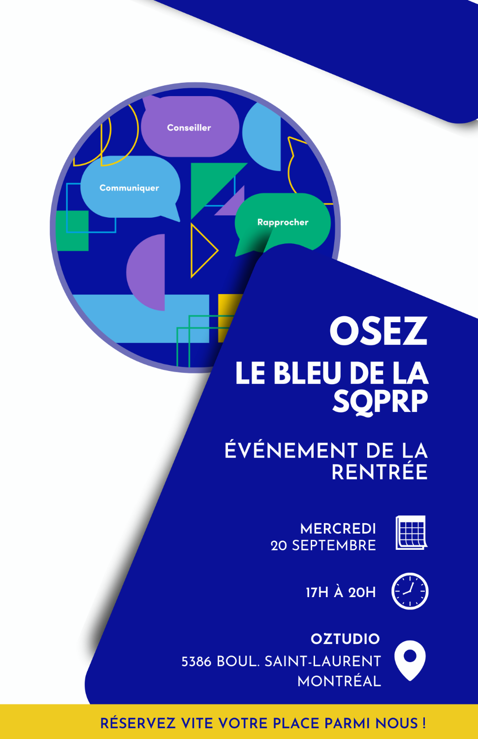 Événement de la rentrée à la SQPRP