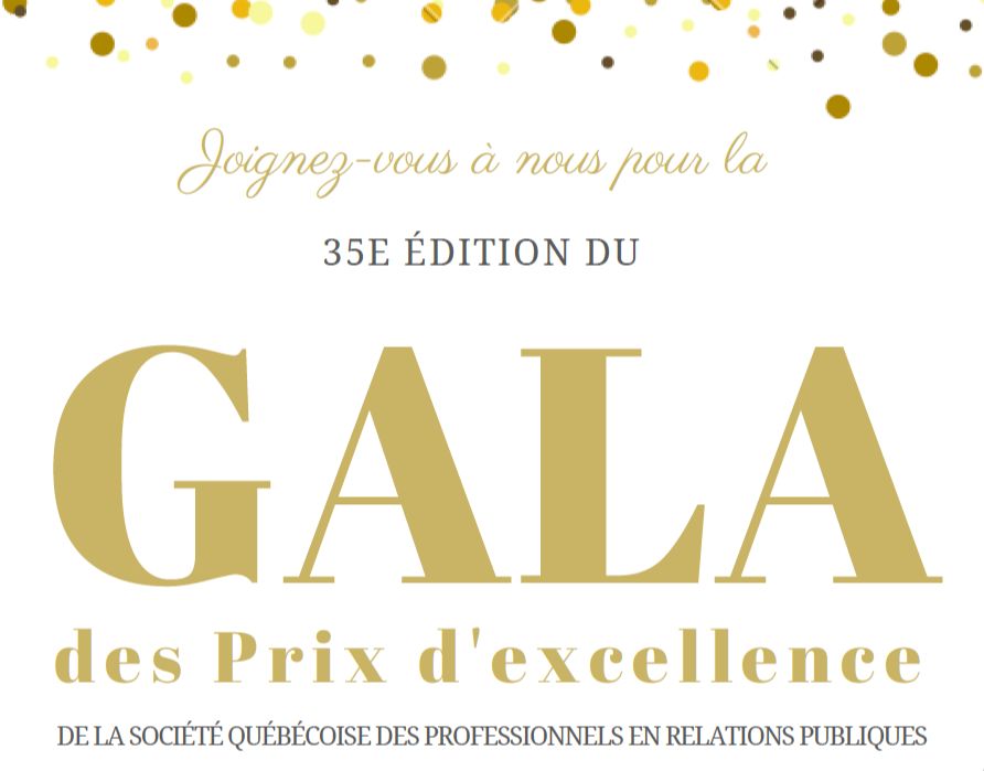 Gala pour la remise des Prix d'Excellence 2021