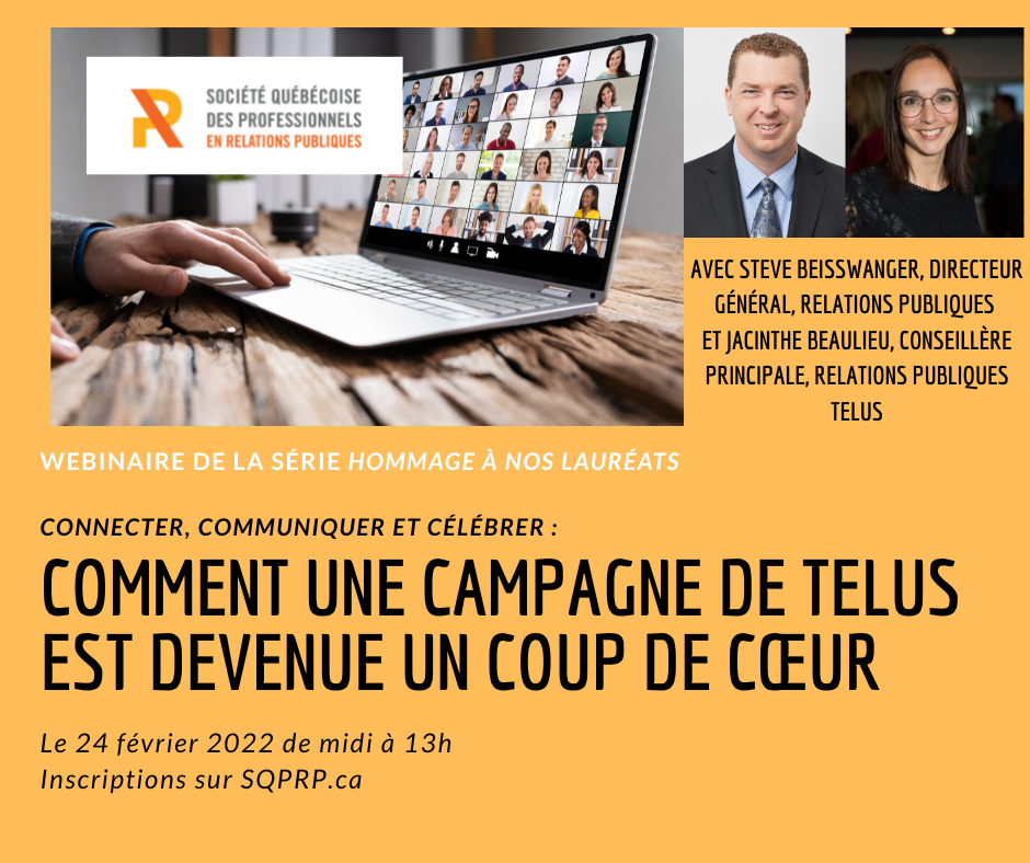 Série Hommage à nos lauréats // Steve Beisswanger et Jacinthe Beaulieu // Comment une campagne de TELUS est devenue un coup de cœur
