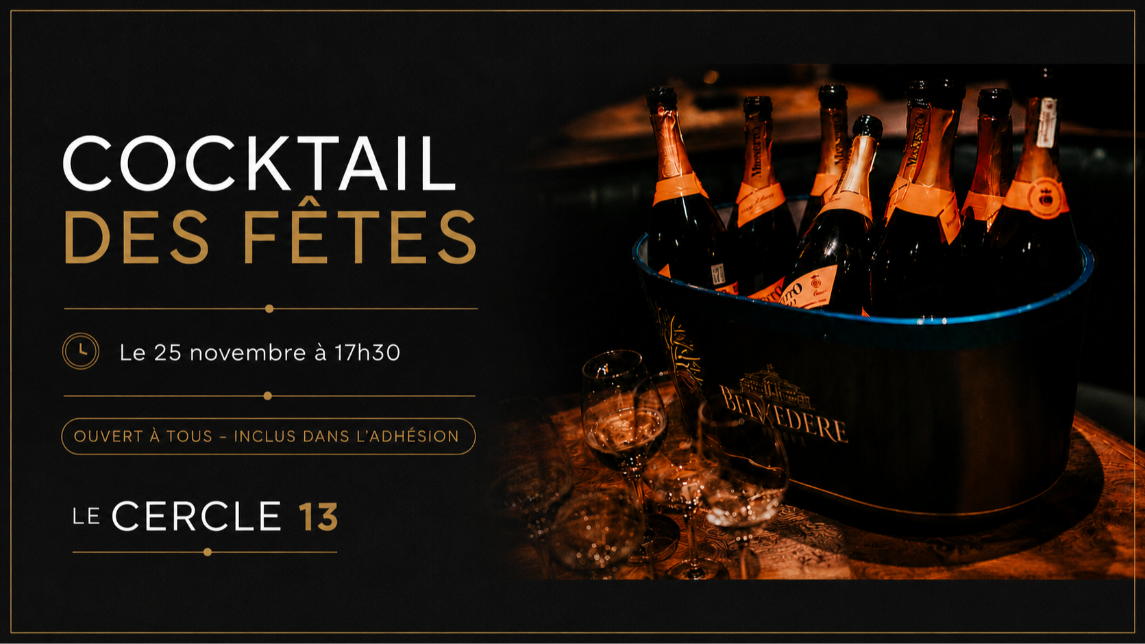 Cocktail des fêtes