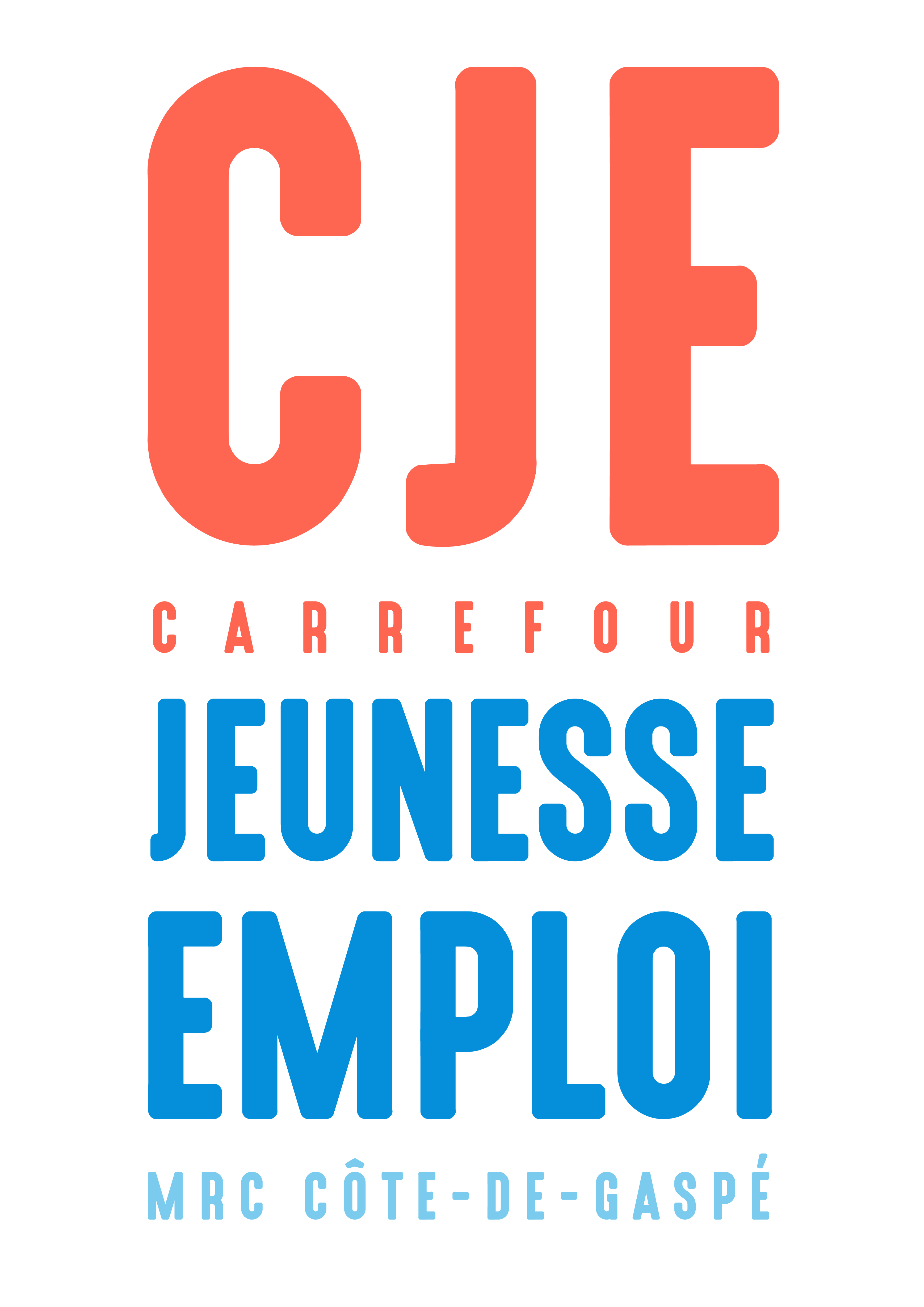 Logo Carrefour Jeunesse Emploi MRC de La Côte-de-Gaspé