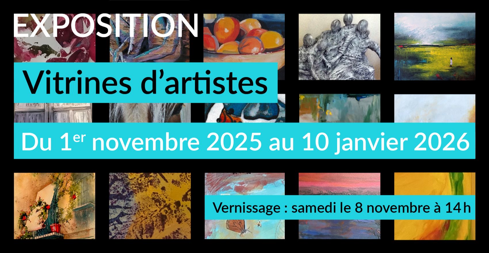 Vitrines d'artistes