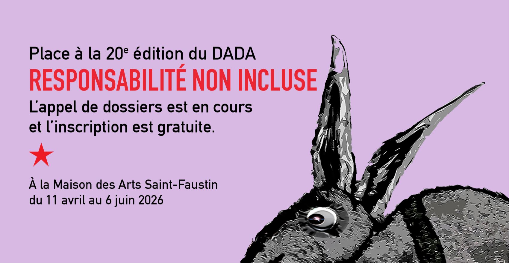Expo DADA-Appel de dossiers