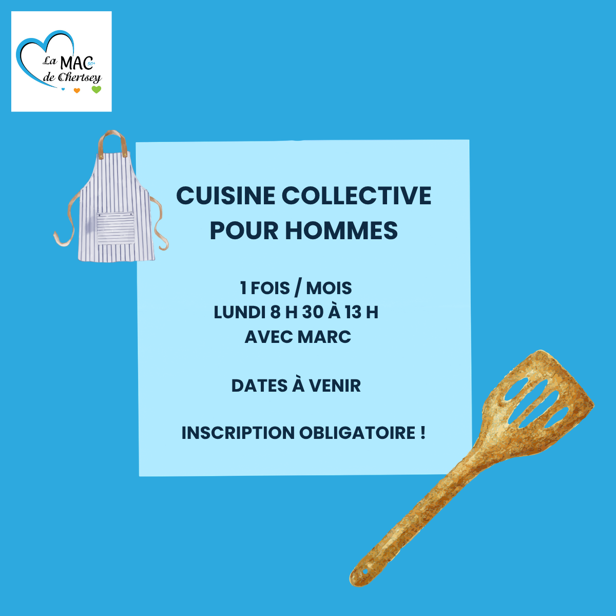 Cuisine collective pour hommes