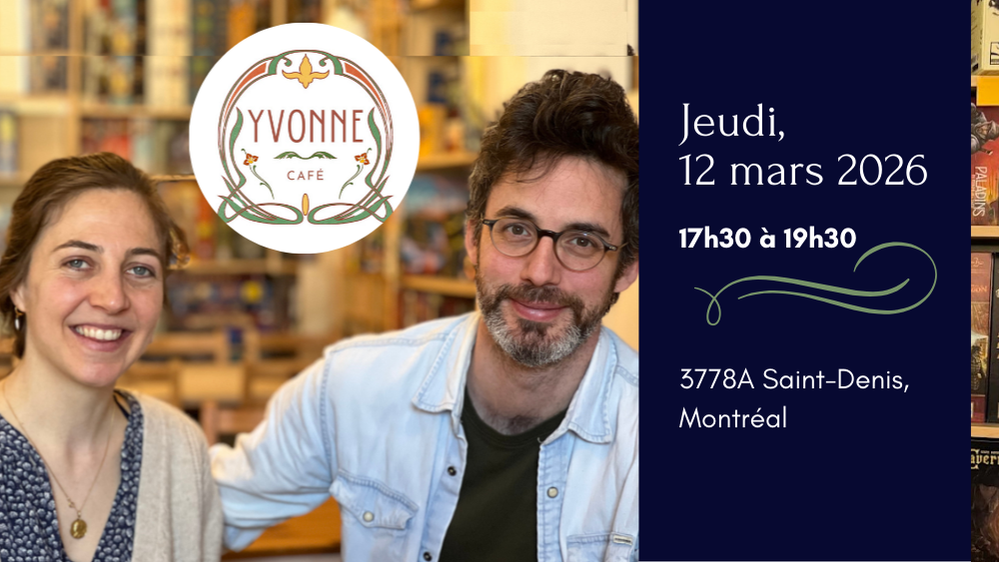 Soirée au Café Yvonne