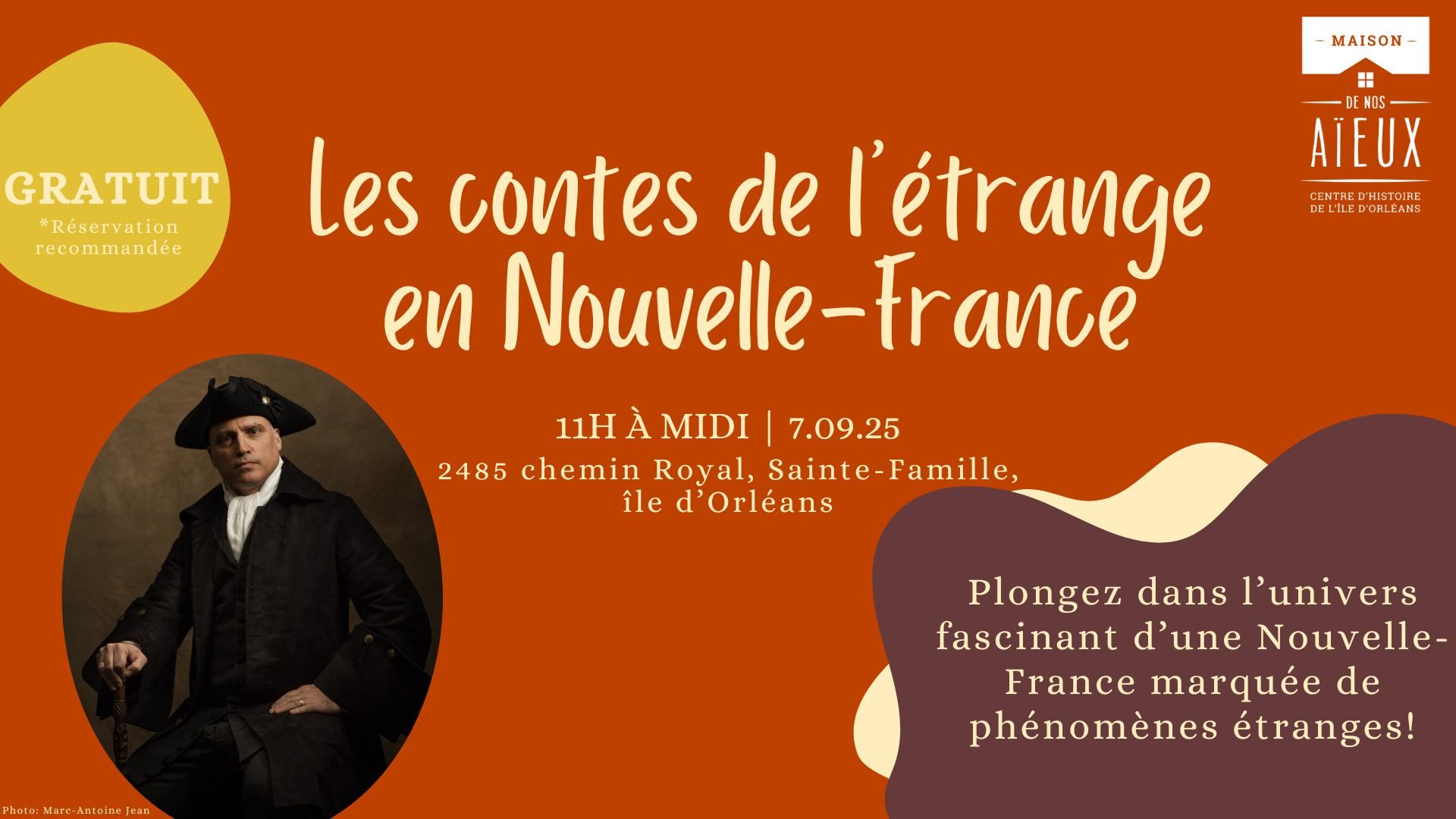 Weird tales in New-France