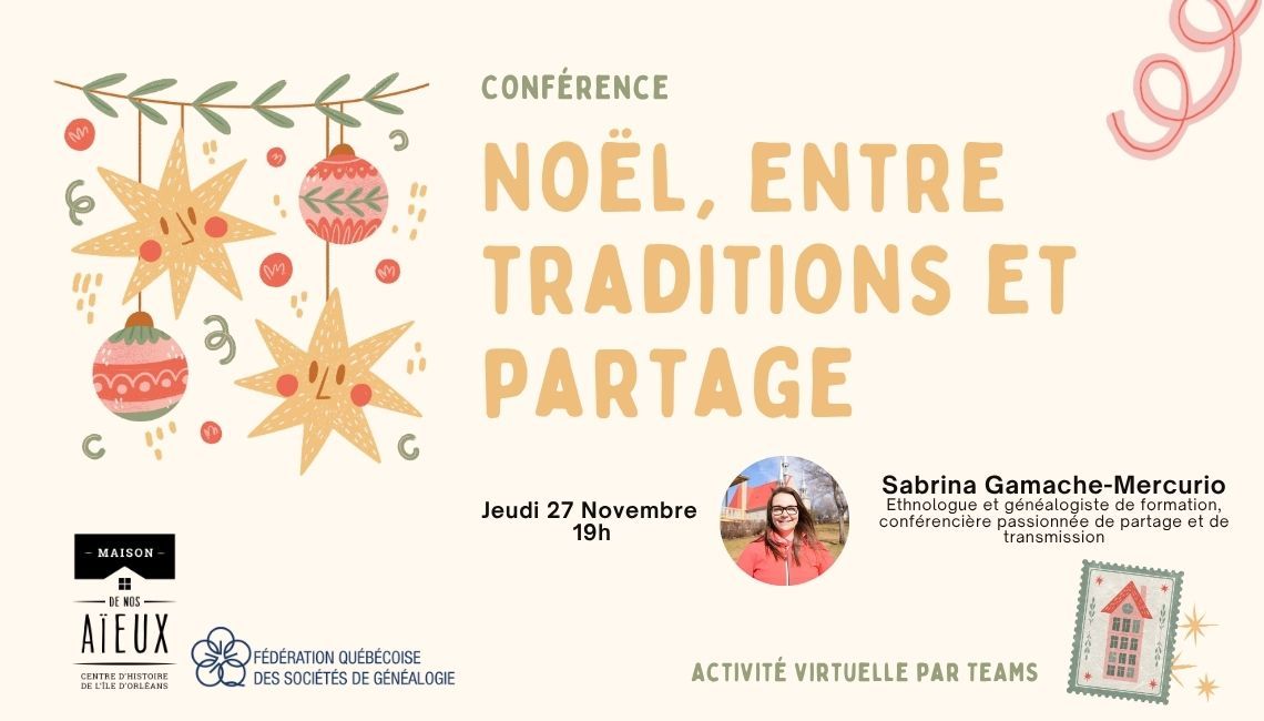 Conférence - Noël entre traditions et partage