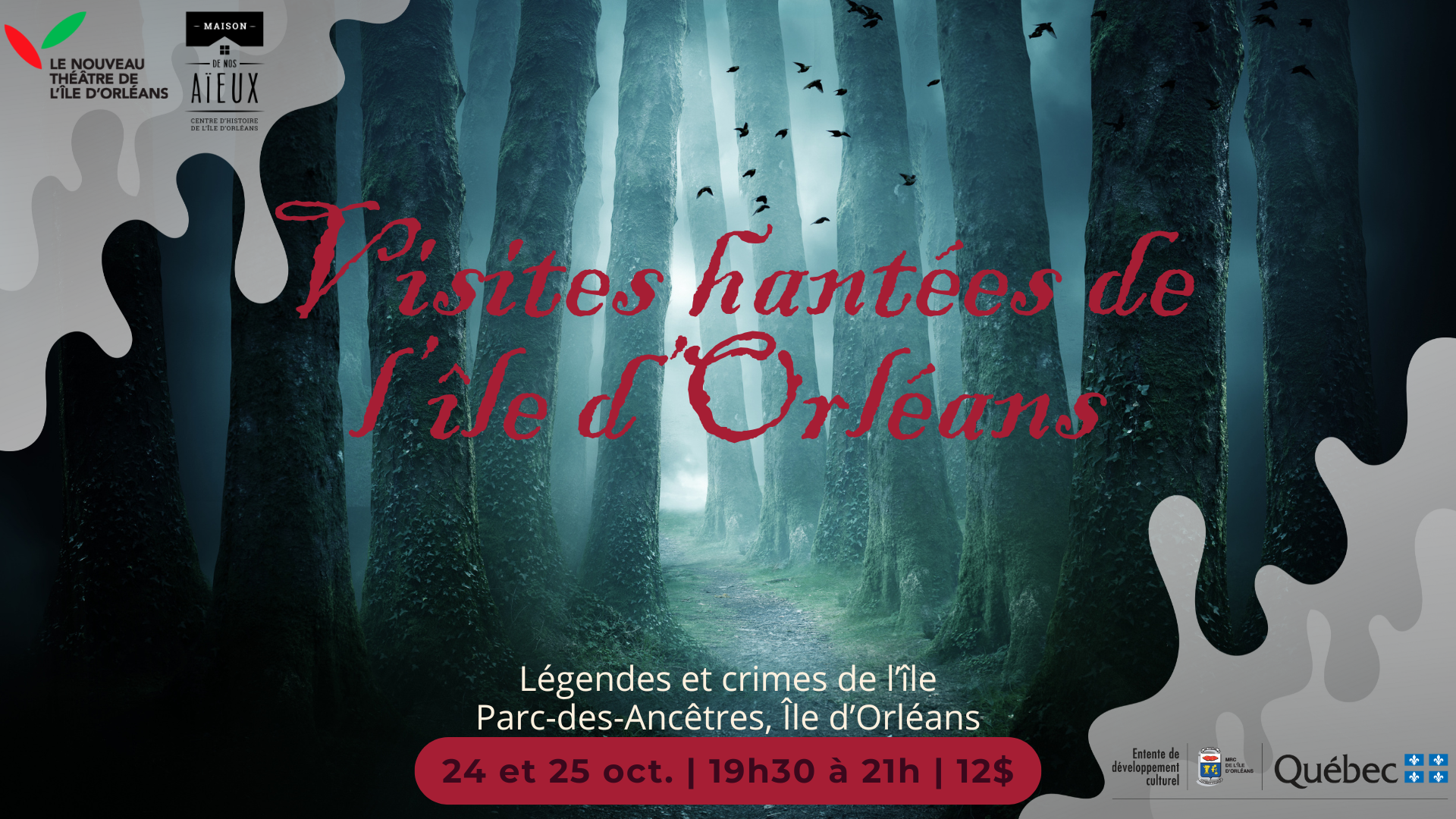 Visites hantées de l'île d'Orléans