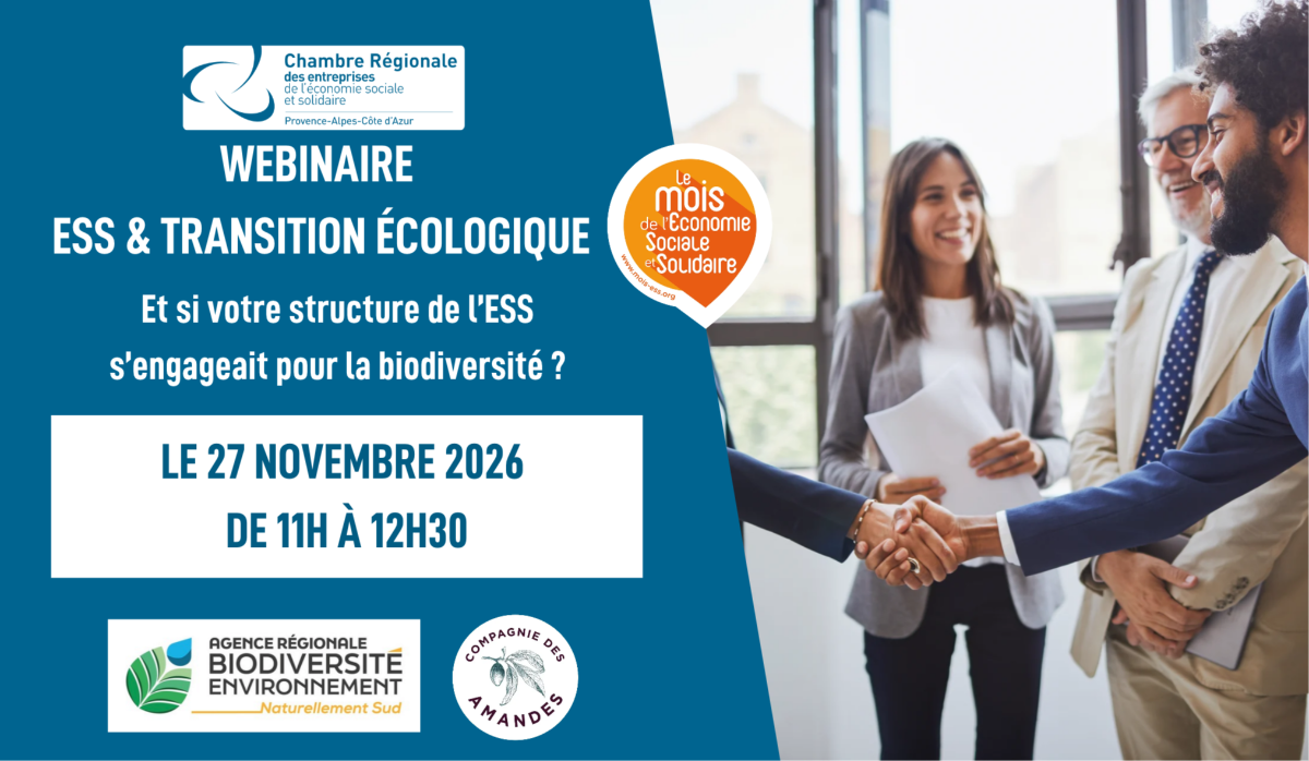 WEBINAIRE | ESS & TRANSITION ÉCOLOGIQUE