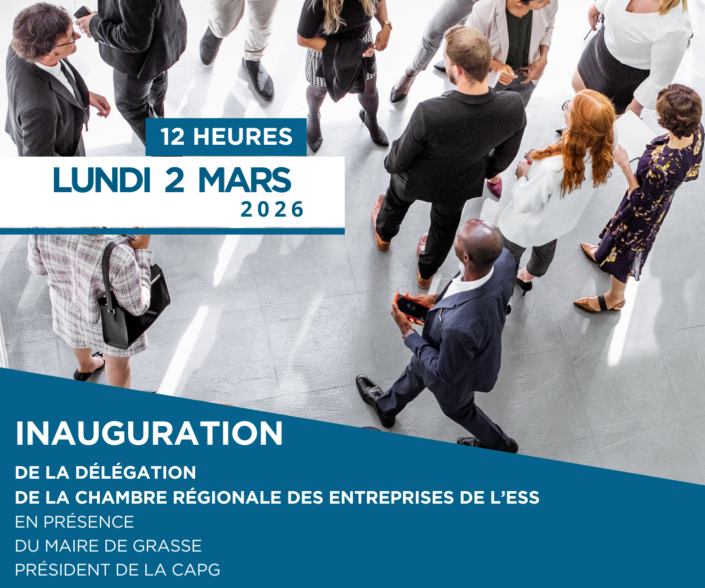 Inauguration de l'antenne CRESS à Grasse | CRESS PACA, CAPG (06)