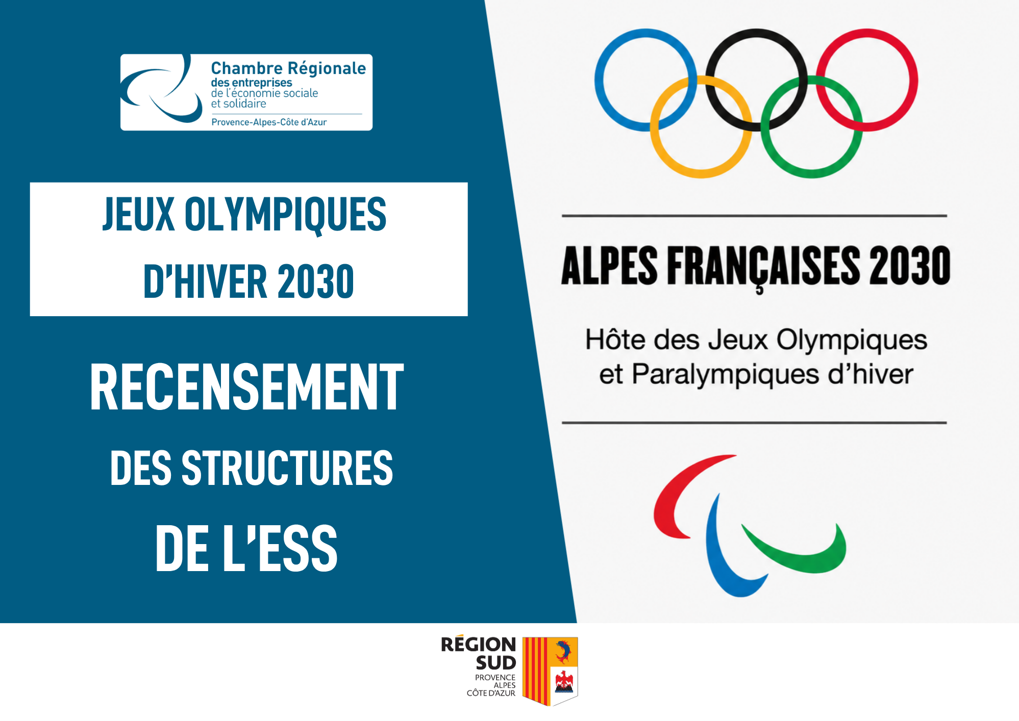 JOP 2030 - Recensement des structures de l'ESS