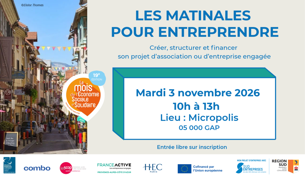 Matinales pour Entreprendre - Gap
