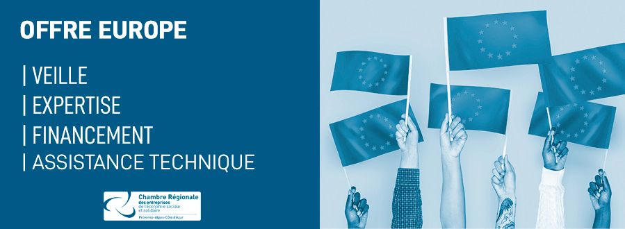 Webinaire : A 2 ans de la fin de la programmation 2021-2027, quelles opportunités de financements européens pour l’Économie Sociale et Solidaire PACA ?  | La CRESS (en ligne)