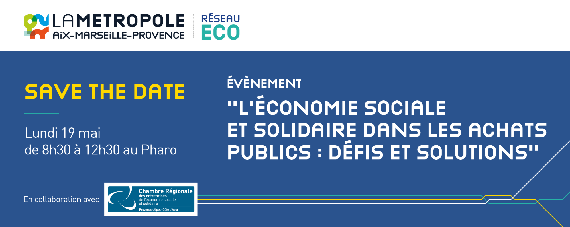 Évènement : l'économie sociale et solidaire dans les achats publics, défis et solutions | La Métropole Aix-Marseille-Provence, la CRESS Provence-Alpes-Côte d'Azur (13)