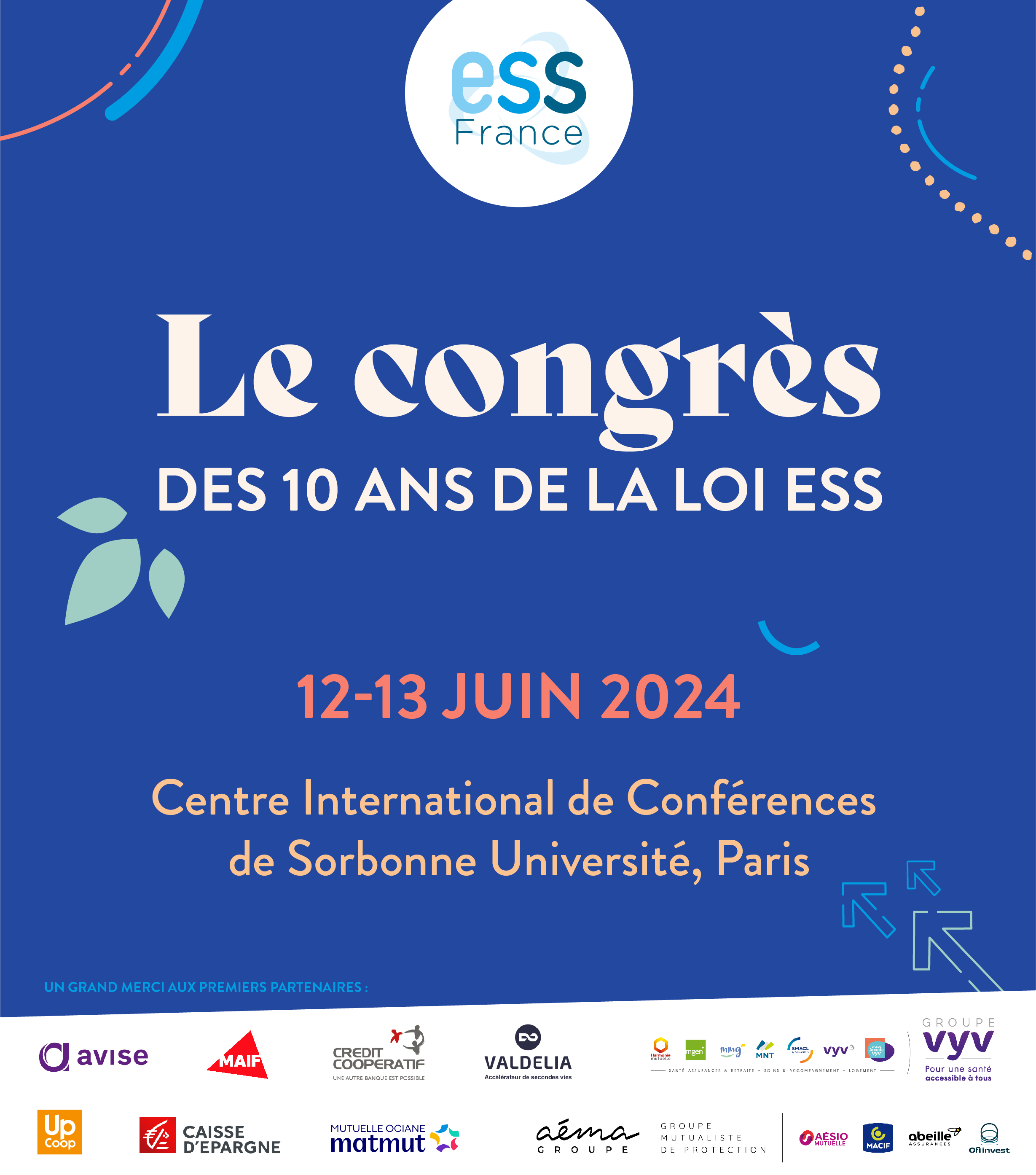 Congrès des 10 ans de la loi ESS  | ESS France (75)