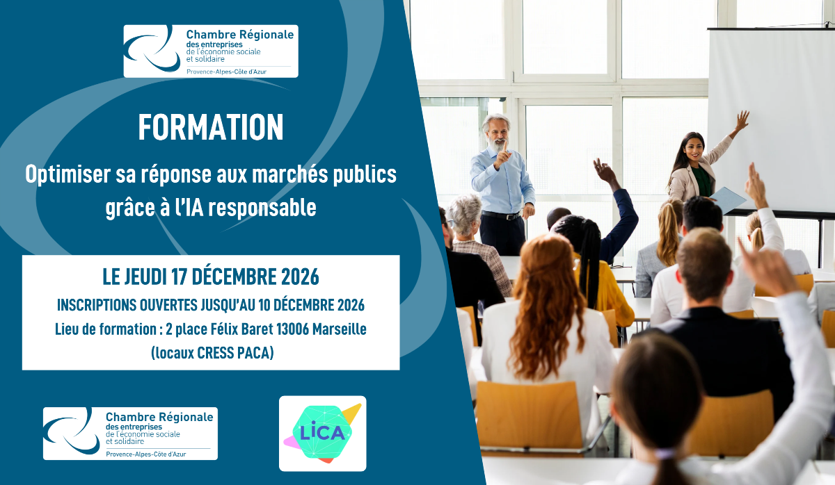 Formation - Optimiser sa réponse aux marchés publics grâce à l’IA responsable