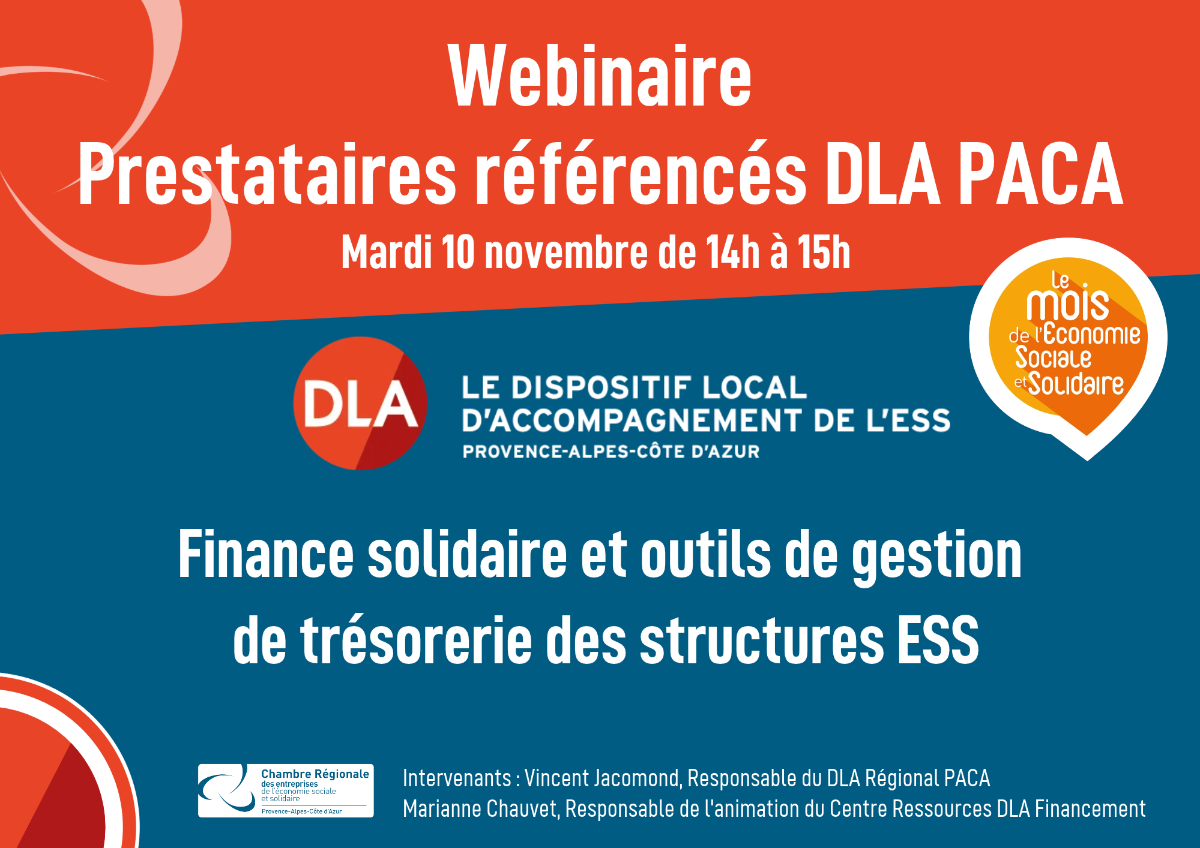 Webinaire prestataires DLA