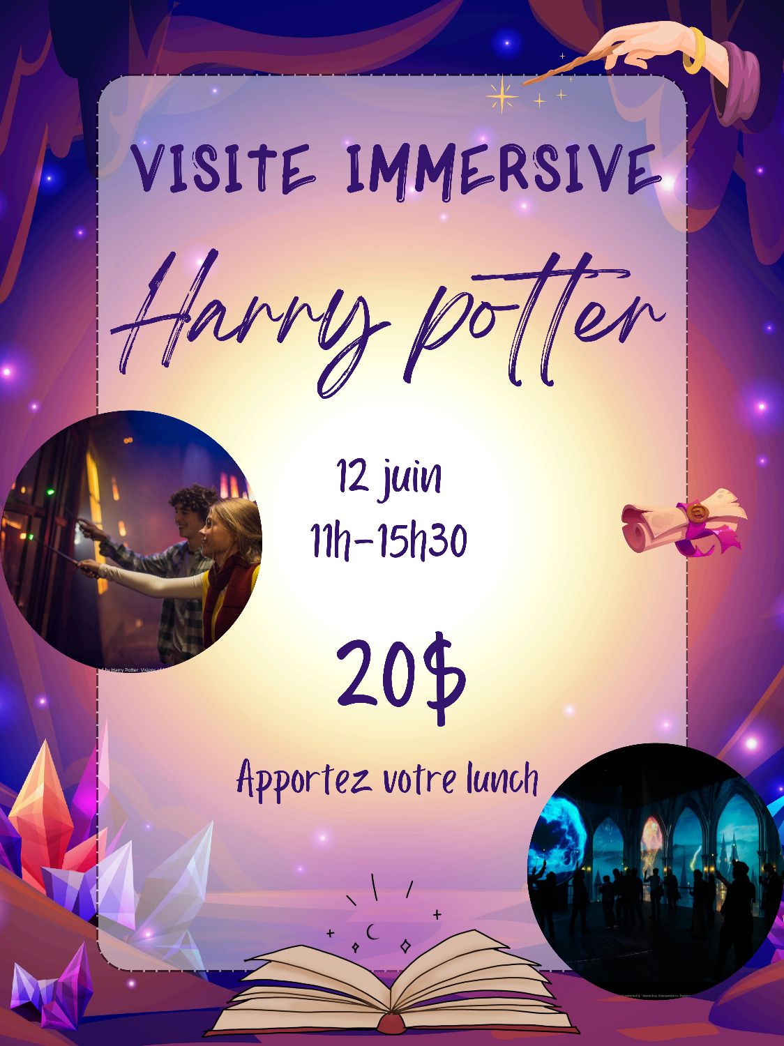 Visite immersive Harry Potter