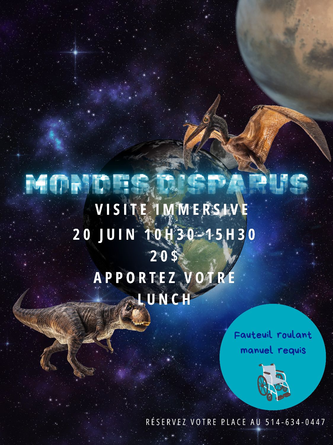 Mondes disparus : Visite immersive