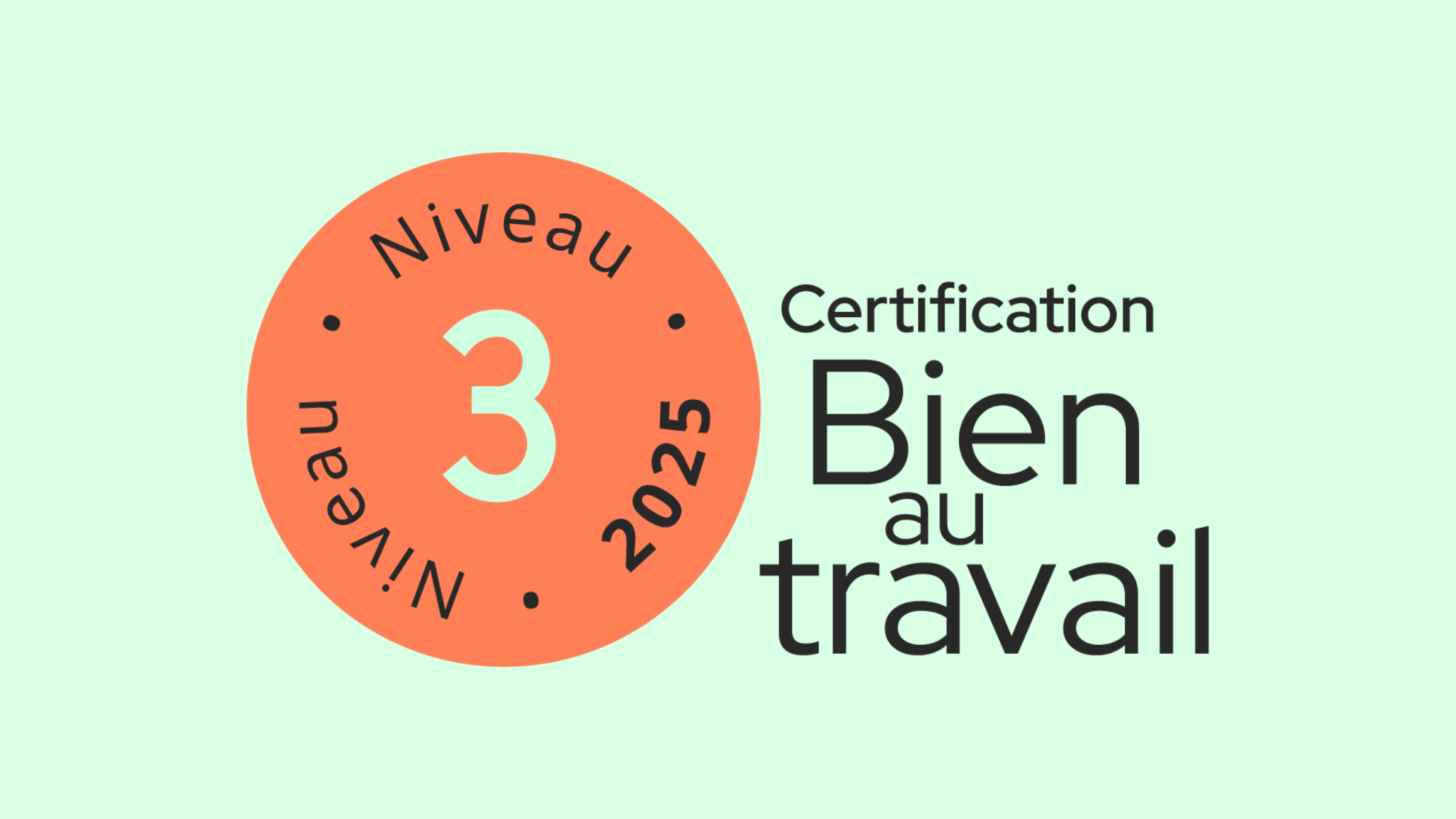 Introduction au Niveau 3 de la certification Bien au travail