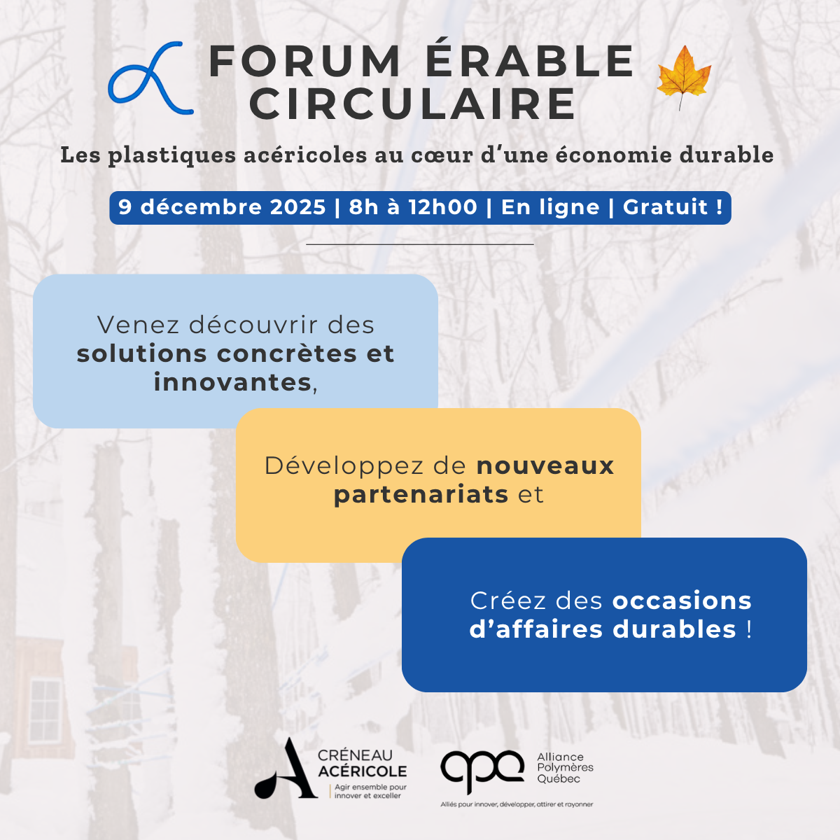 Forum Érable Circulaire