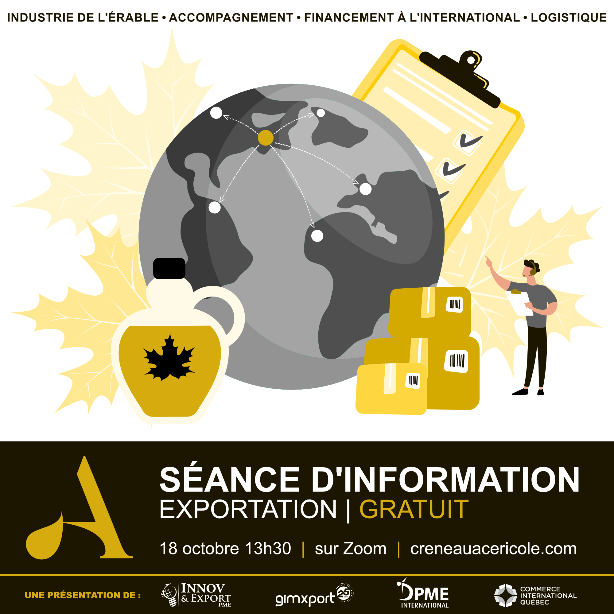 SÉANCE D'INFORMATION | Commercialisation & Exportation