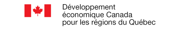 Logo Développement économique Canada pour les régions du Québec