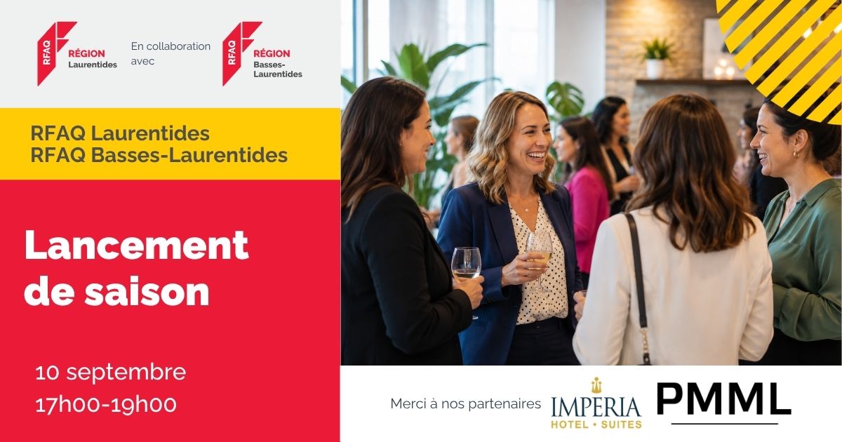 Lancement de saison — RFAQ Laurentides — 10 septembre 2026