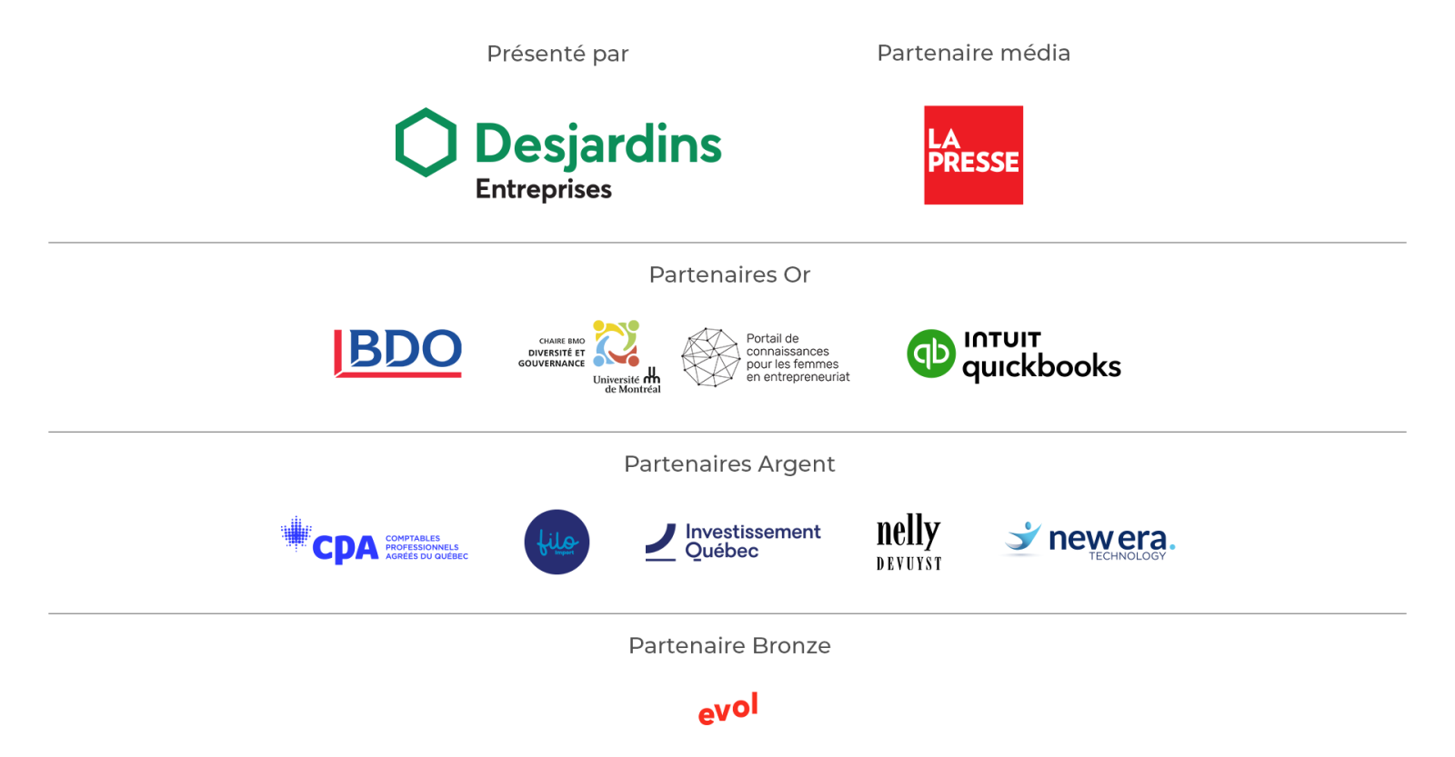 Partenaires PFAQ 2026