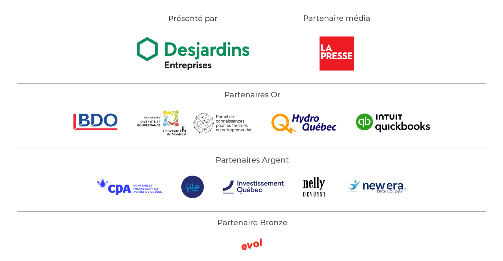 Partenaires PFAQ 2026