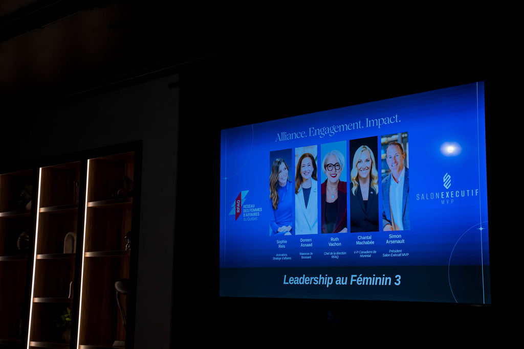 Panel Leadership au féminin - Salon Exécutif MVP