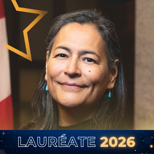 Portrait de la sénatrice Michèle Audette, lauréate du Prix Réalisations 2026