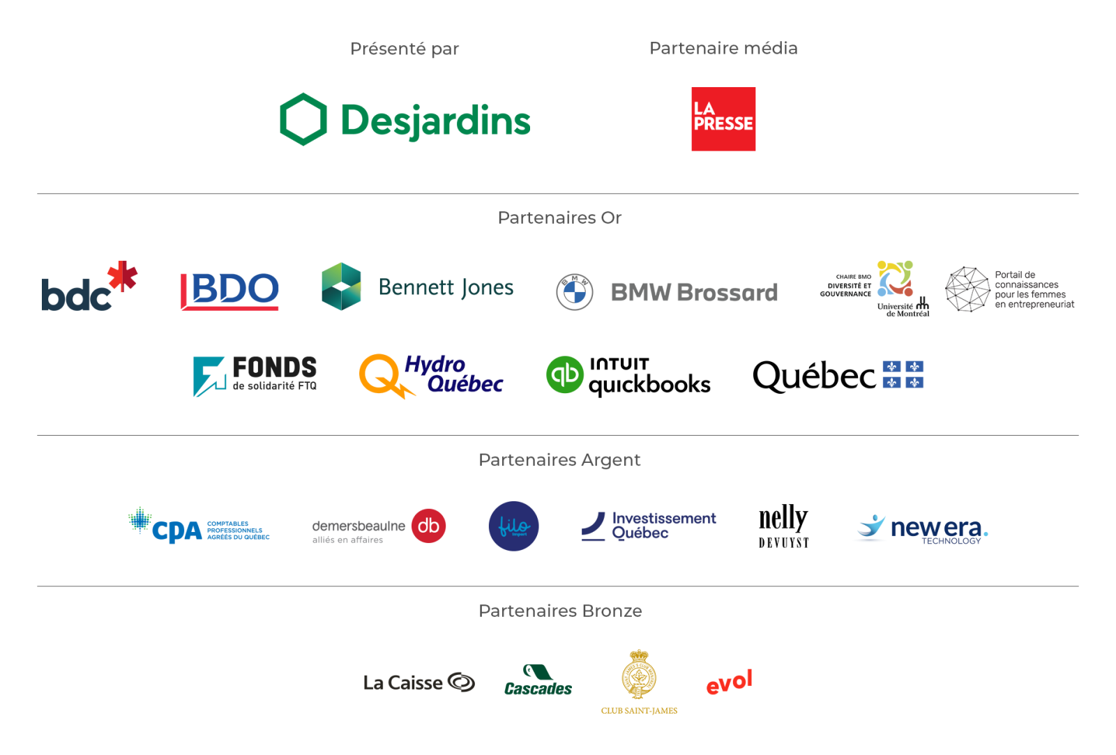 Partenaires PFAQ 2025