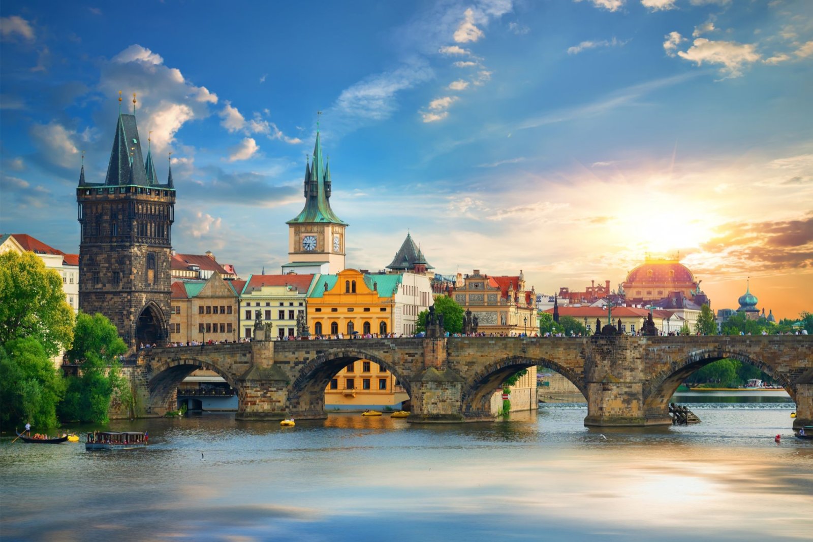 Vue de Prague, destination du 73e Congrès mondial de la FCEM