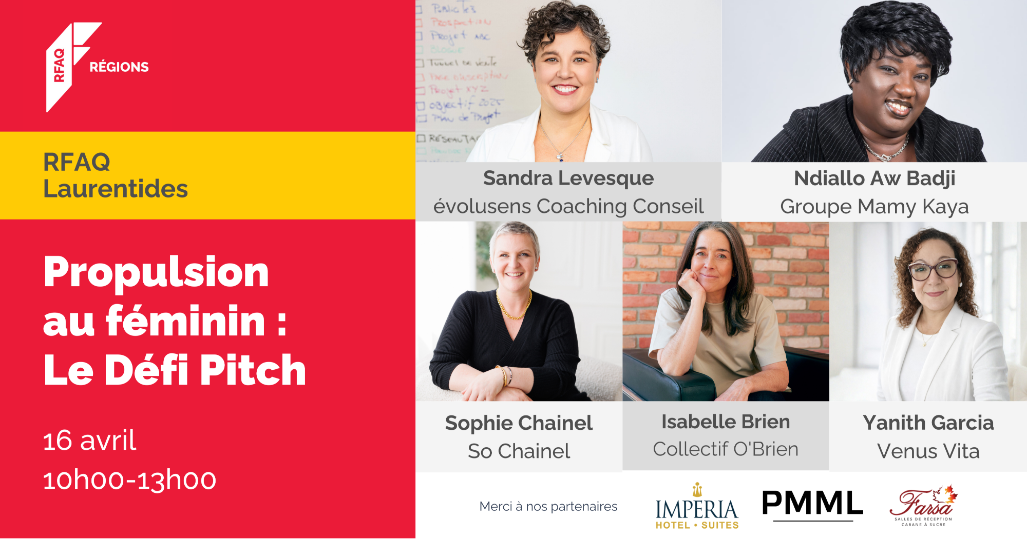 Propulsion au féminin : Le Défi Pitch