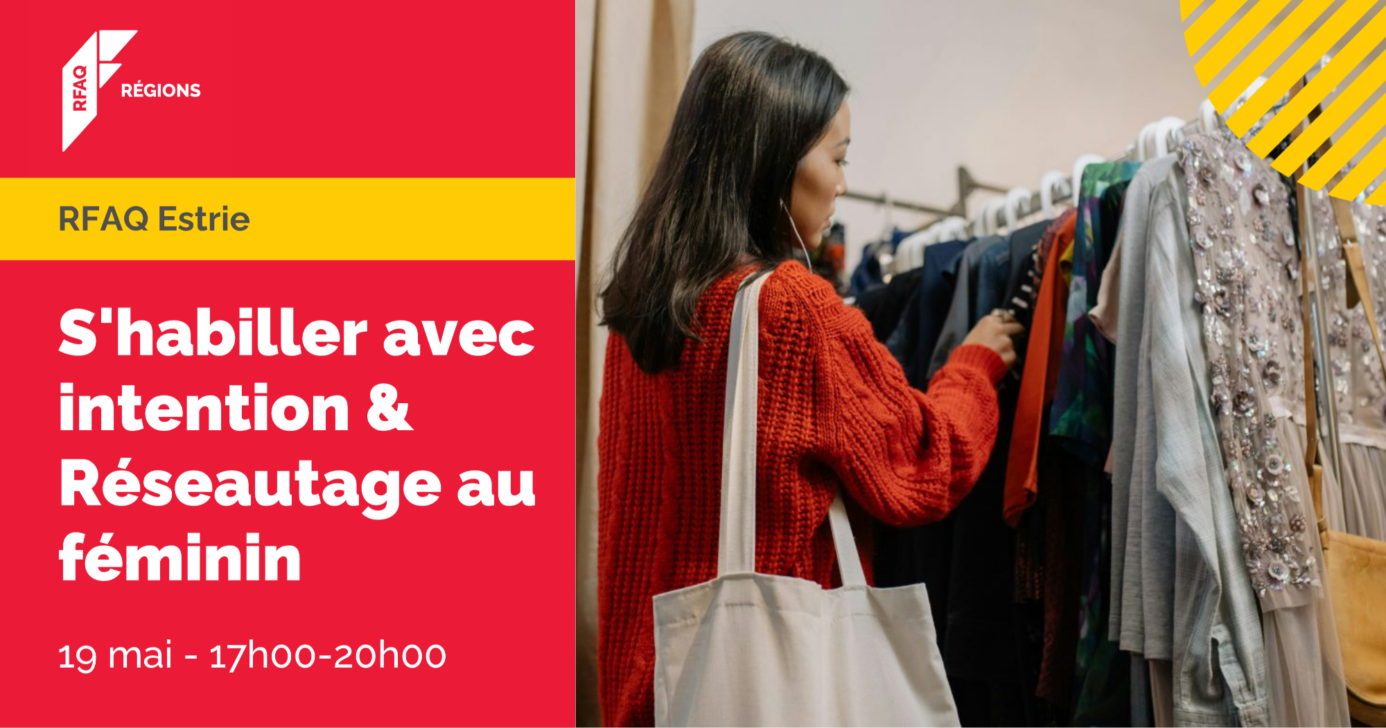 S'habiller avec intention & Réseautage au féminin