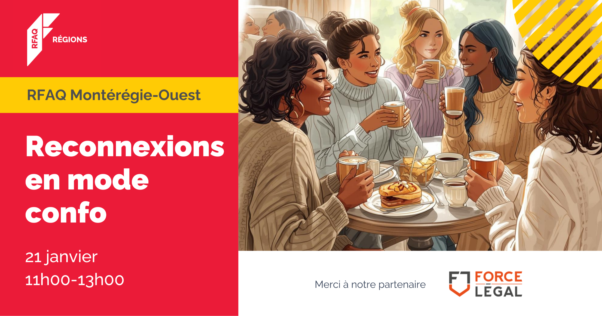 Reconnexions en mode confo