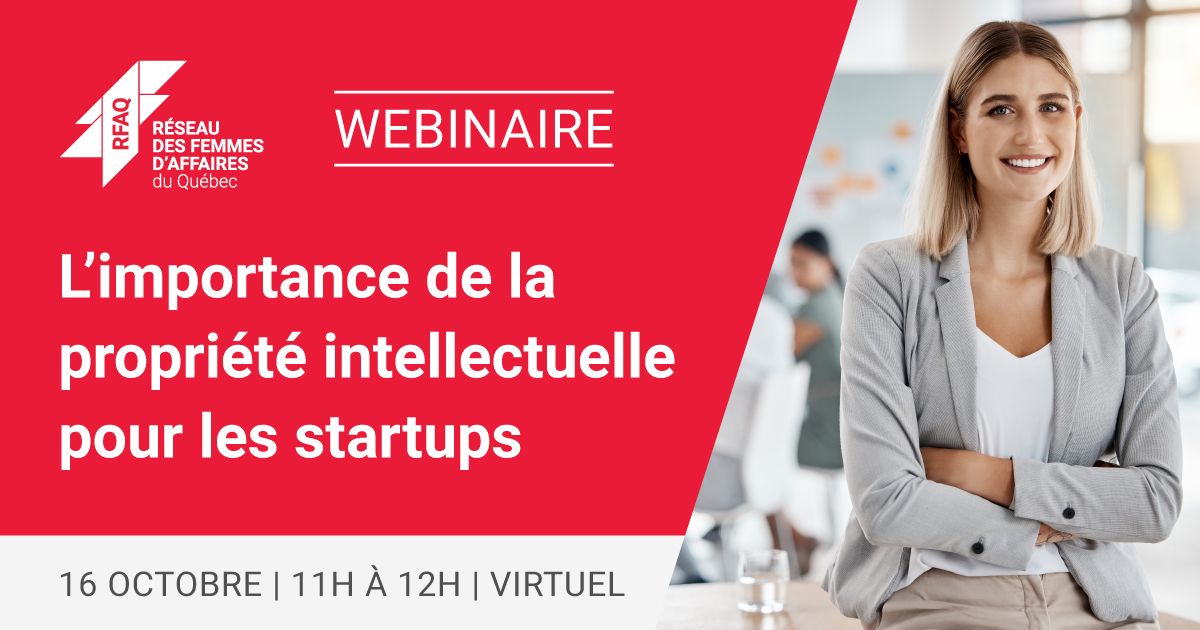 Webinaire - L'importance de la propriété intellectuelle pour les stratups