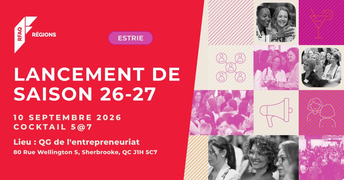 Lancement de saison — RFAQ Estrie — 10 septembre 2026