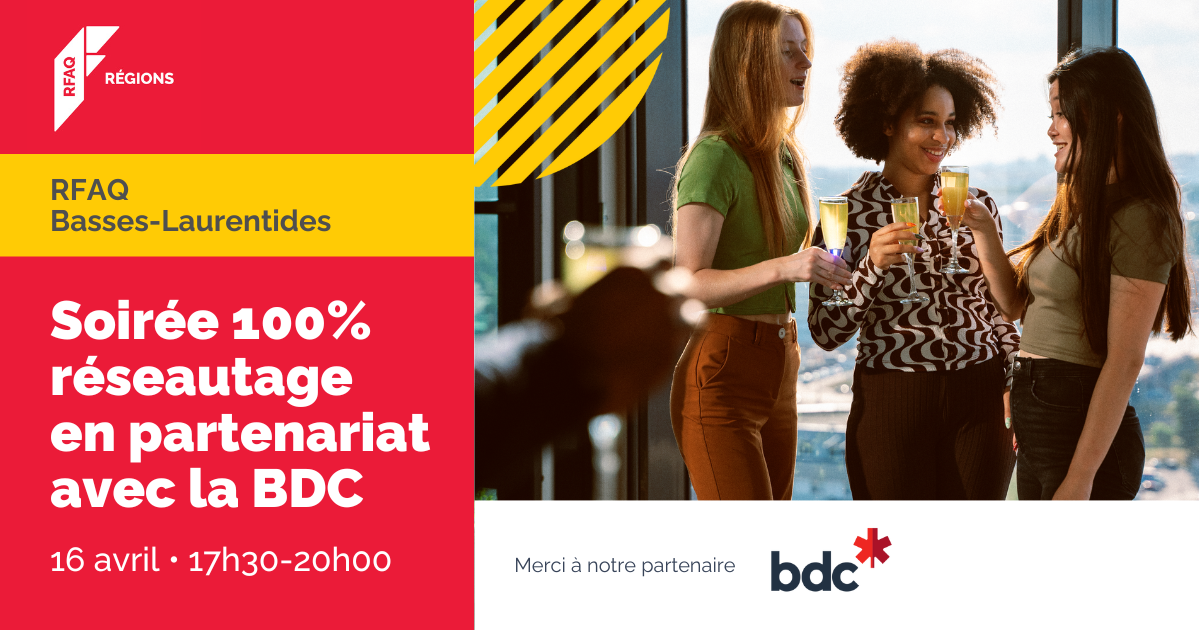Soirée 100% réseautage en partenariat avec la BDC