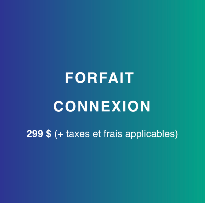 Forfait Connexion | CVR 2026
