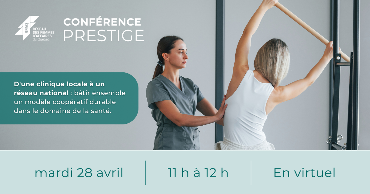 Conférence prestige : D'une clinique locale à un réseau national