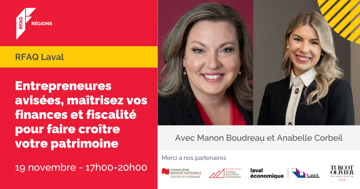 Entrepreneures avisées, maîtrisez vos finances et fiscalité pour faire croître votre patrimoine