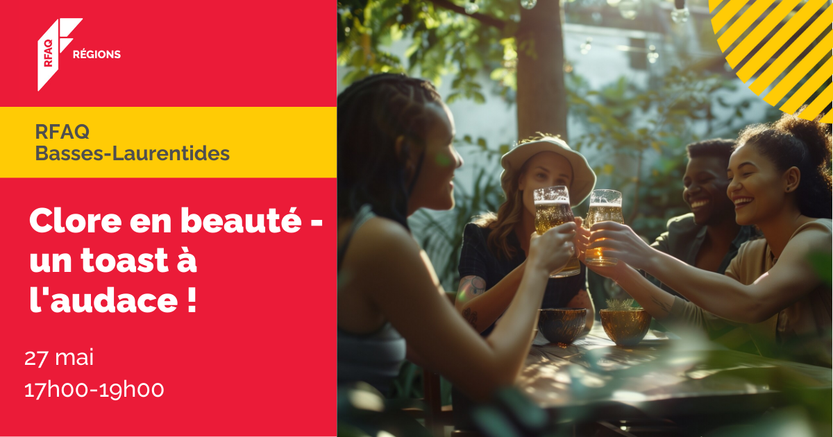 Clore en beauté - un toast à l'audace !