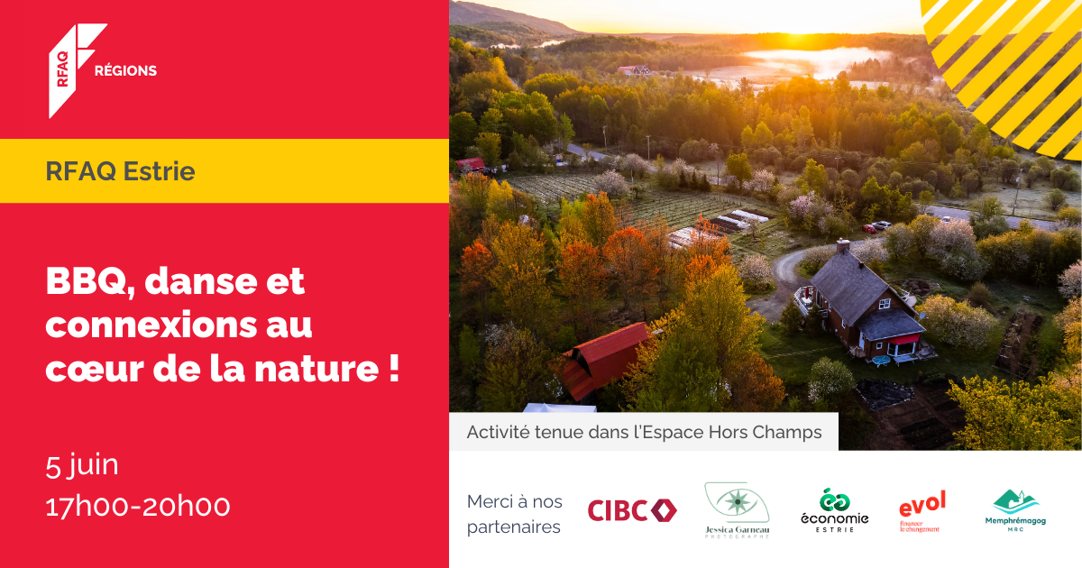 BBQ, danse et connexions au cœur de la nature ! (Événement de clôture de saison)