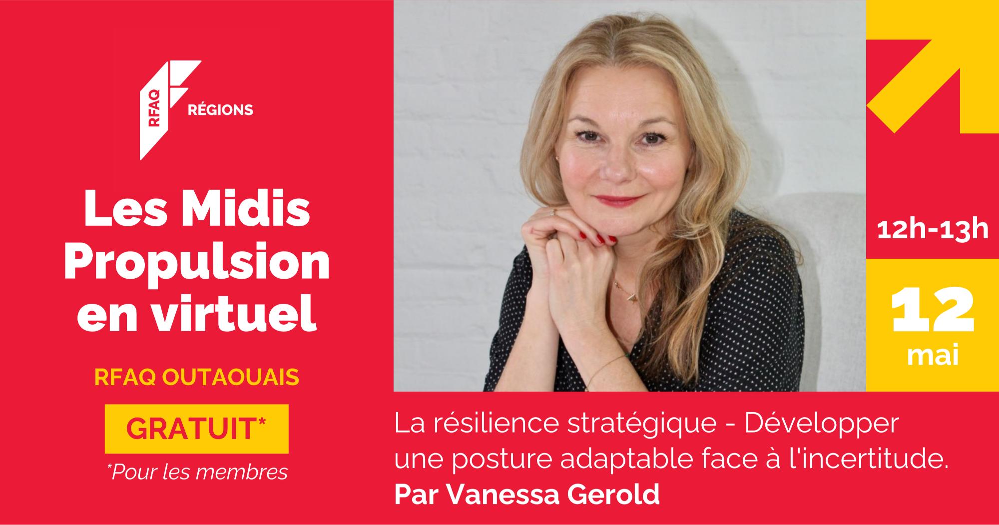 Les Midis Propulsion en virtuel: La résilience stratégique - Développer une posture adaptable face à l'incertitude