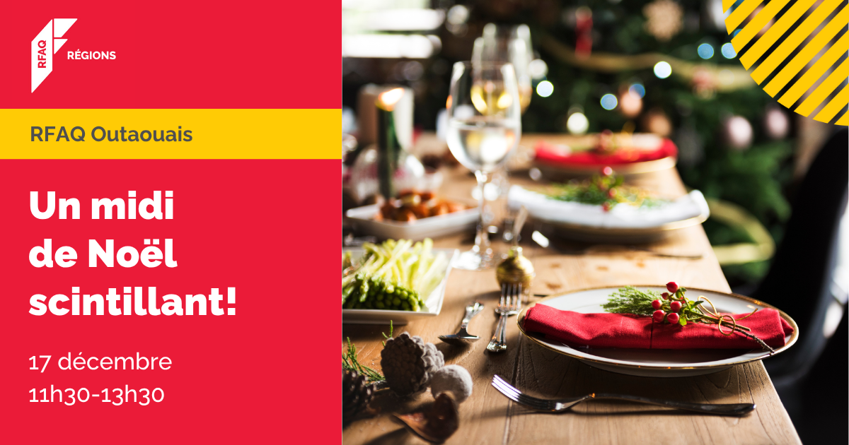 Un midi de Noël scintillant!